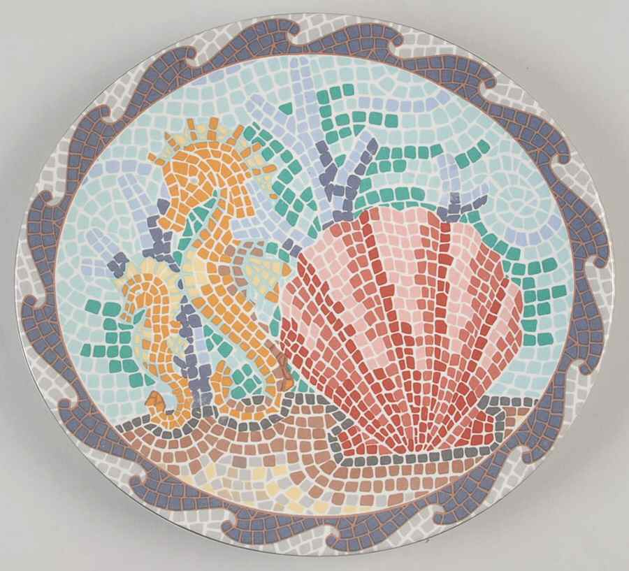 Coquille Salad Plate by Sango-1