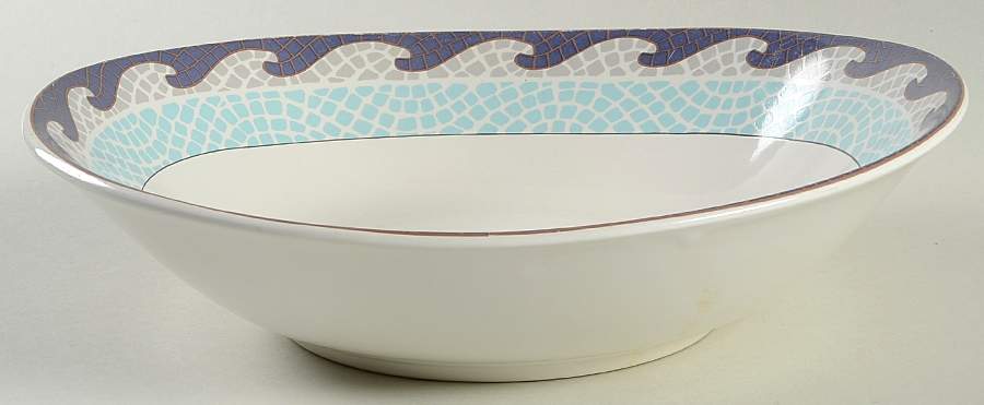 Coquille 9" Round Vegetable Bowl by Sango-1
