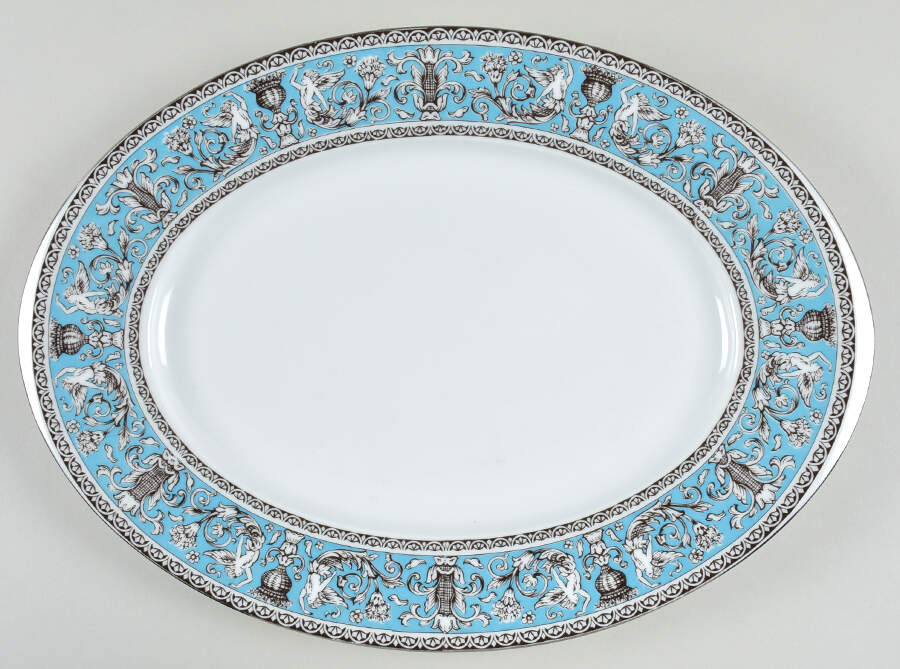 Cornwall 16" Oval Serving Platter by Sango-1