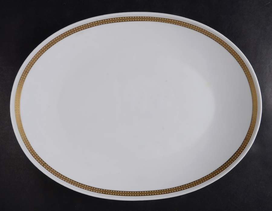 Coronation 14" Oval Serving Platter by Sango-1