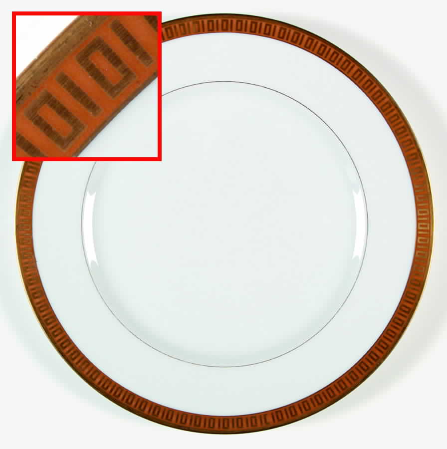 Corsican Dinner Plate by Sango-1