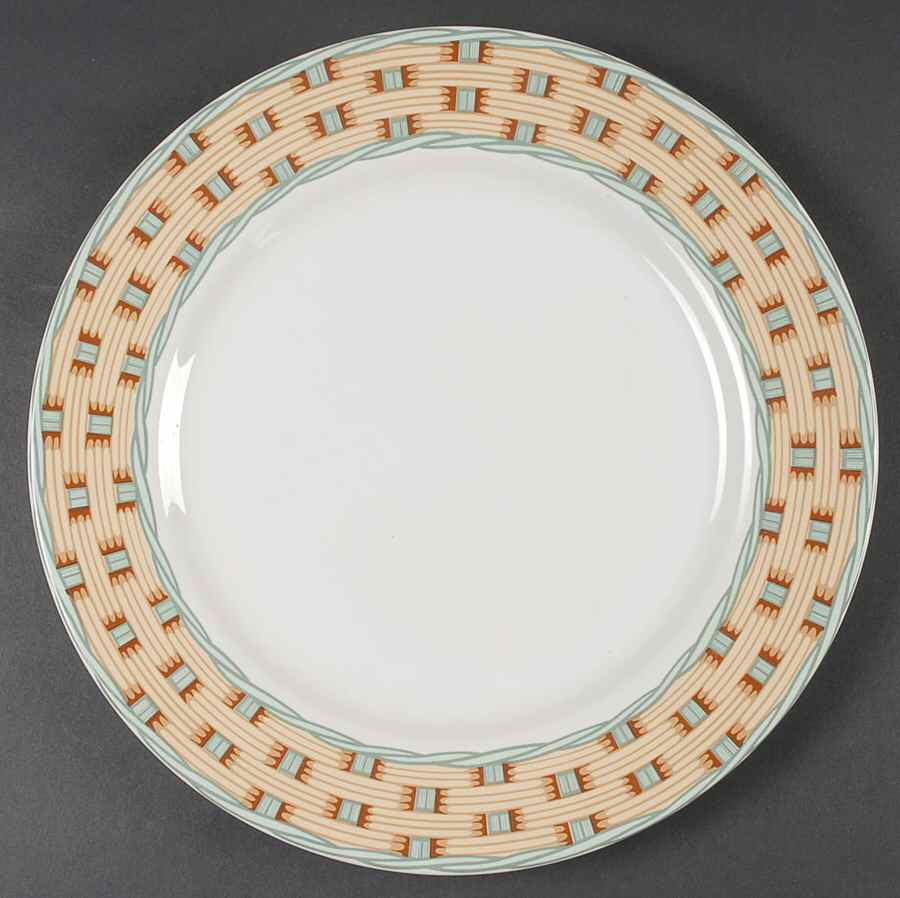 Country Wicker 12" Chop Plate (Round Platter) by Sango-1