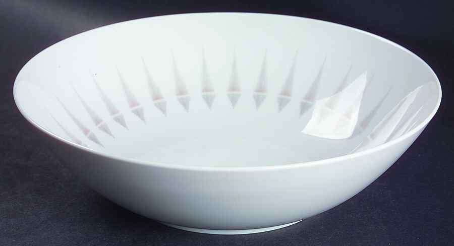 Crest 9" Round Vegetable Bowl by Sango-1