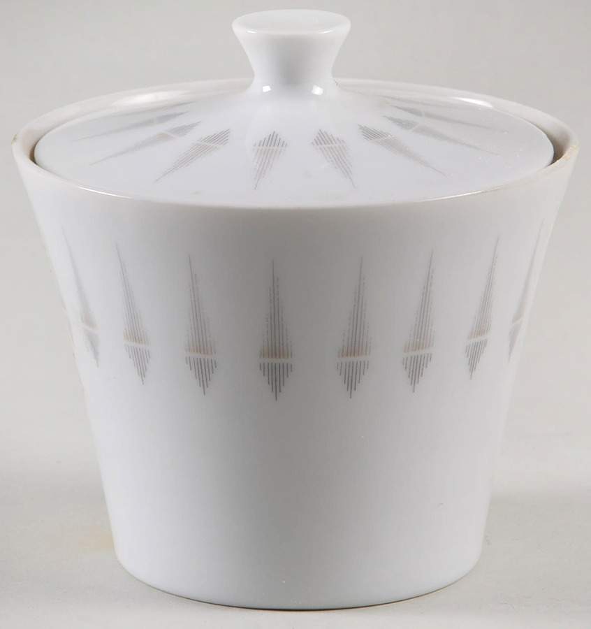Crest Sugar Bowl & Lid by Sango-1