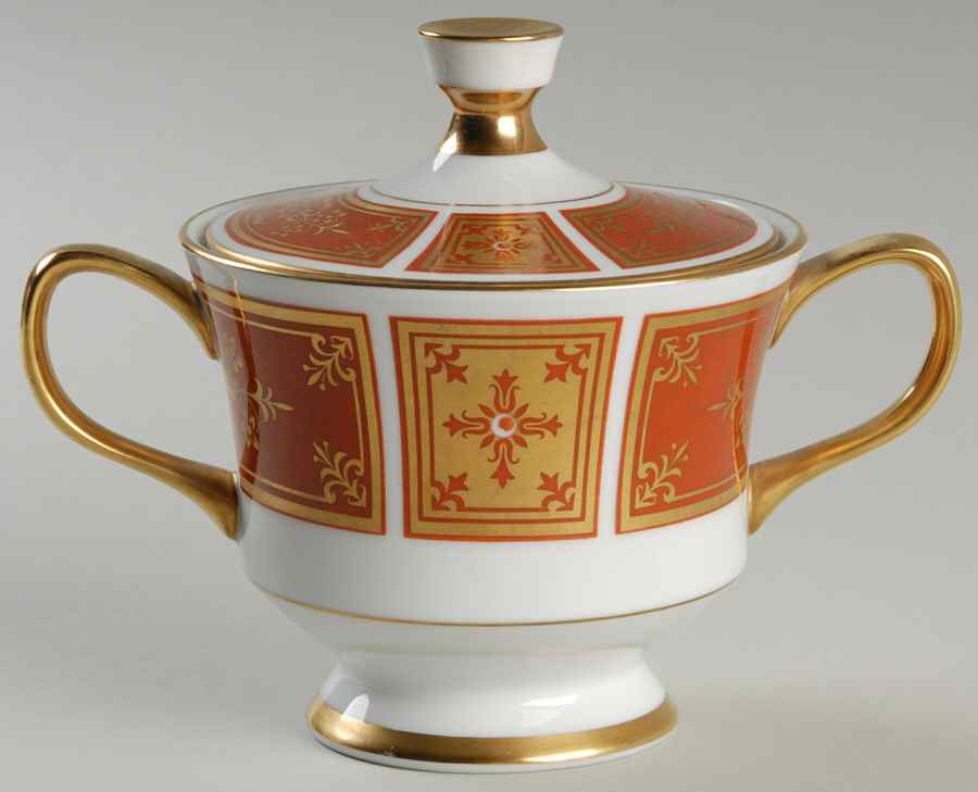 Cumberland Sugar Bowl & Lid by Sango-1