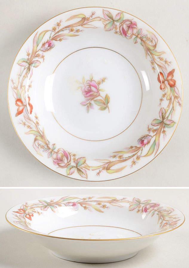 Cynthia Rim Fruit/Dessert (Sauce) Bowl by Sango-1