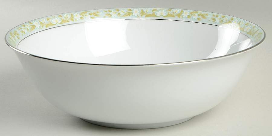 Daisy Chain 9" Round Vegetable Bowl by Sango-1