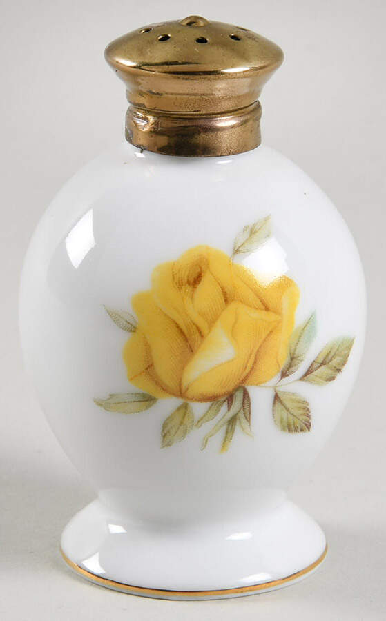 Dawn (Gold Trim) Pepper Shaker by Sango-1