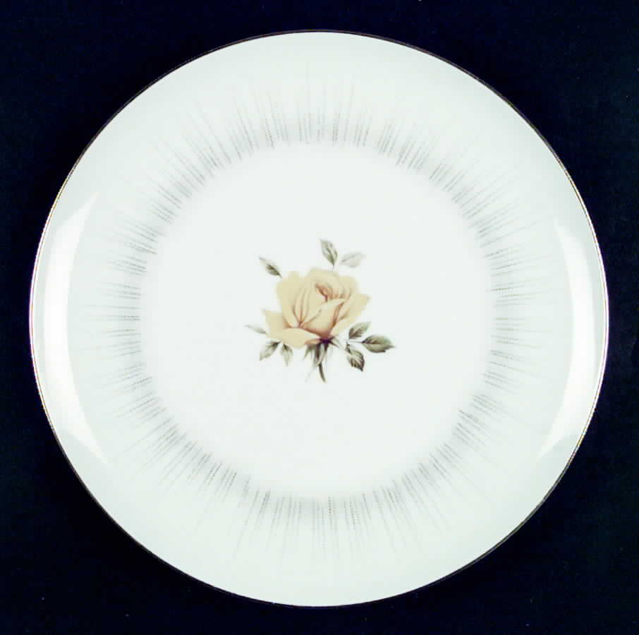 Dawn (Gold Trim) Dinner Plate by Sango-1
