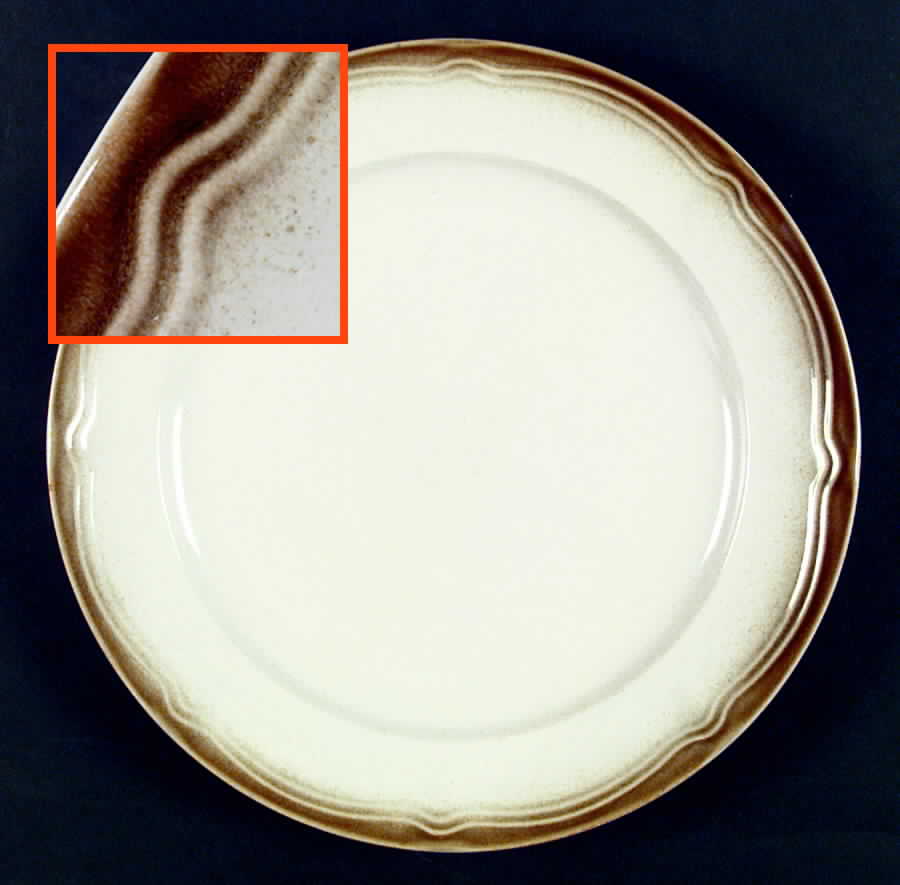 Dawn 12" Chop Plate (Round Platter) by Sango-1