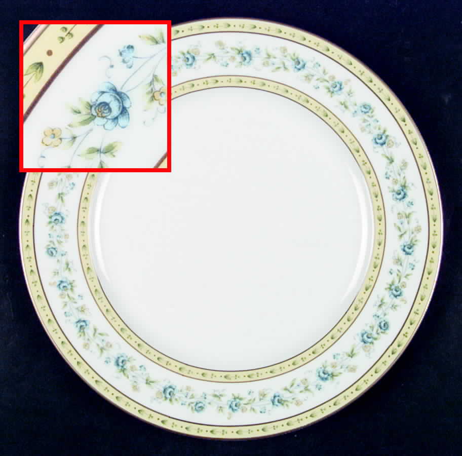 Deauville Dinner Plate by Sango-1