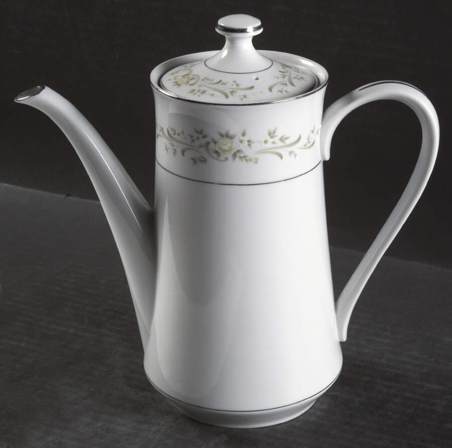 Debutante Coffee Pot & Lid by Sango-1