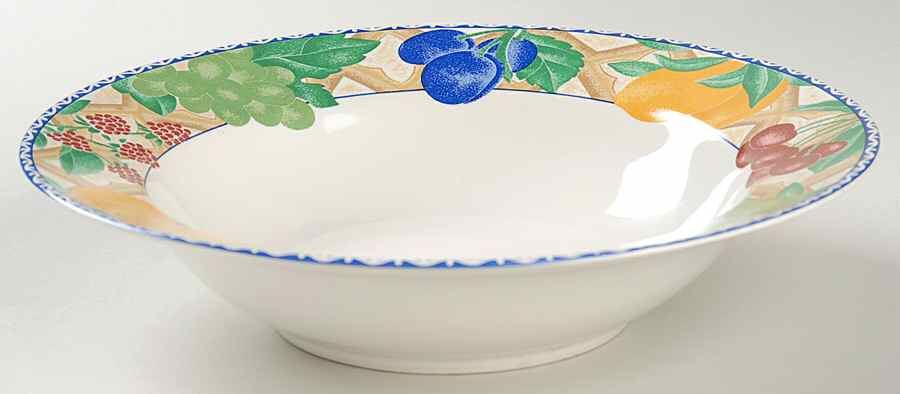 Delight  Large Rim Soup Bowl by Sango-1