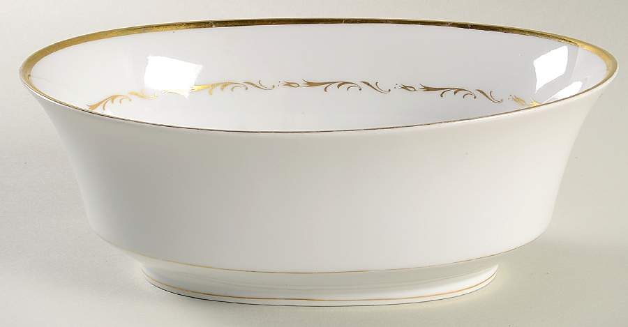 Diadem 9" Oval Vegetable Bowl by Sango-1