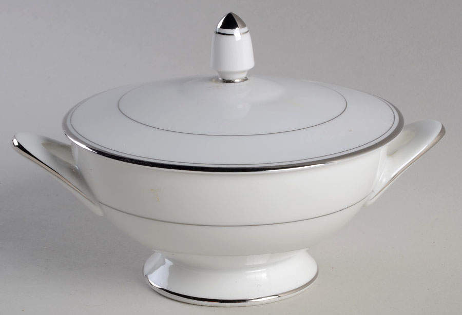 Dion Sugar Bowl & Lid by Sango-1