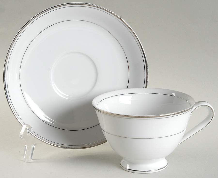 Dion Footed Cup & Saucer Set by Sango-1