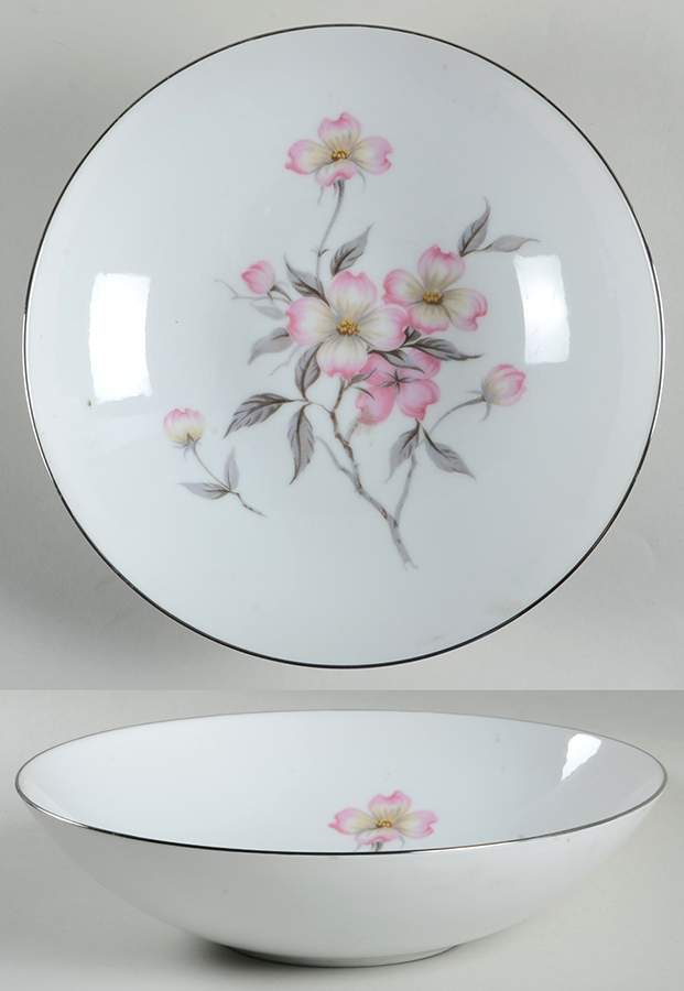 Dogwood 9" Round Vegetable Bowl by Sango-1