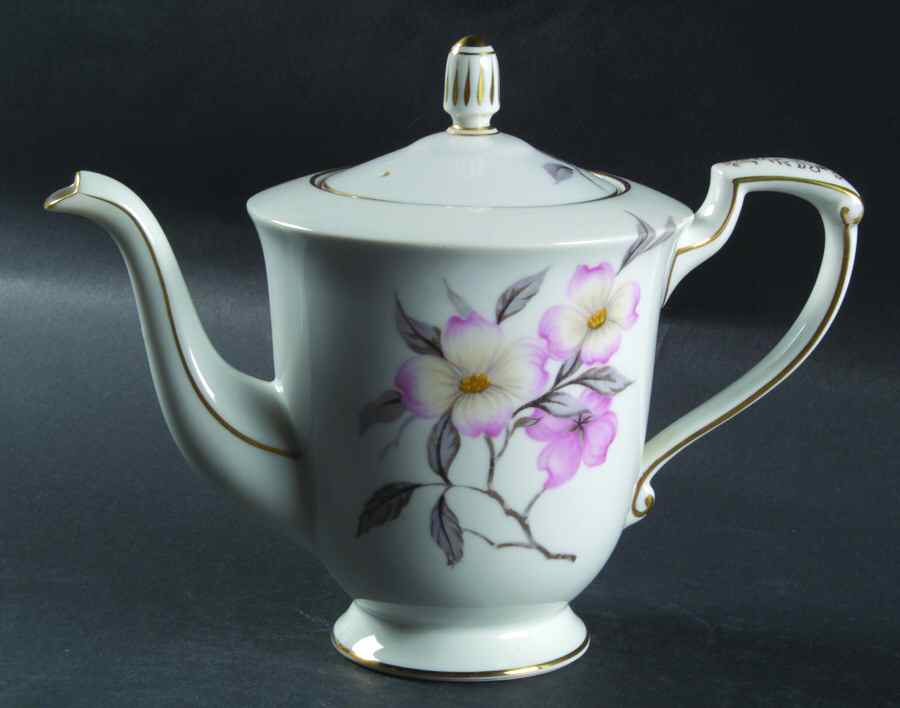 Dogwood Teapot & Lid by Sango-1