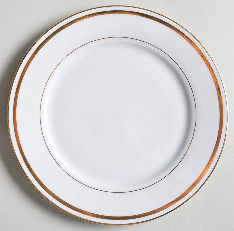 D'Or Salad Plate by Sango-1