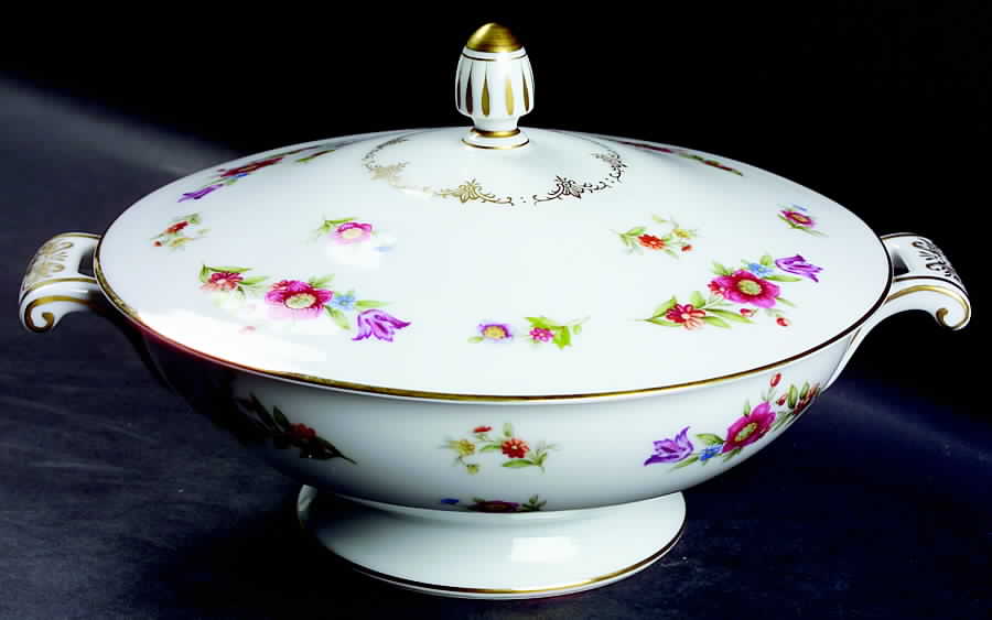 Dresdenia(Japan) Round Covered Vegetable by Sango-1