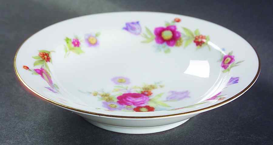 Dresdenia(Japan) Rim Fruit/Dessert (Sauce) Bowl by Sango-1
