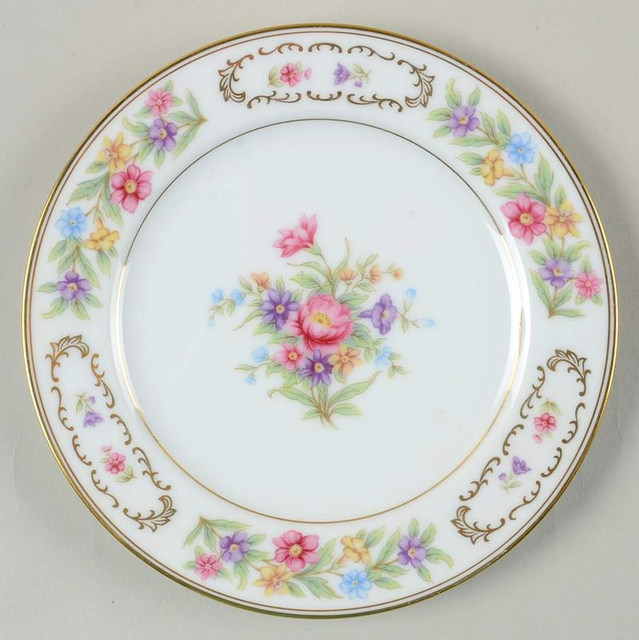 Dresden Bread & Butter Plate by Sango-1