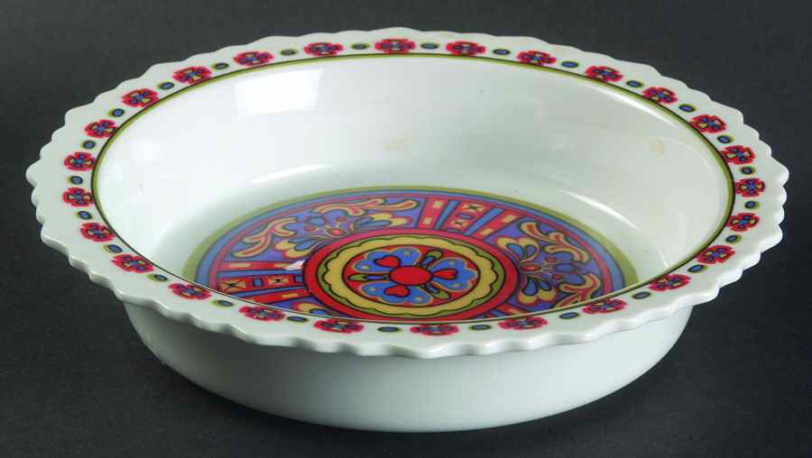 Dubrovnik Rim Cereal Bowl by Sango-1