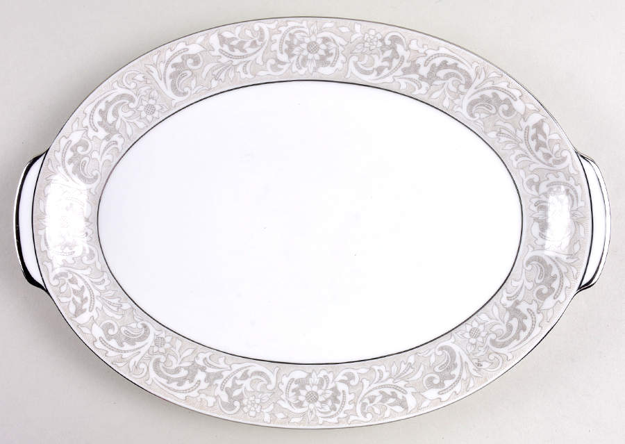 Duchess 12" Oval Serving Platter by Sango-1