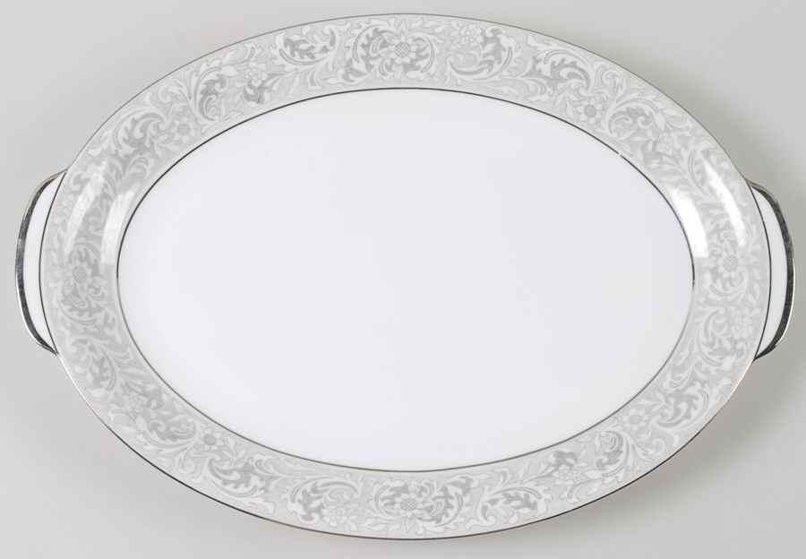 Duchess 16" Oval Serving Platter by Sango-1