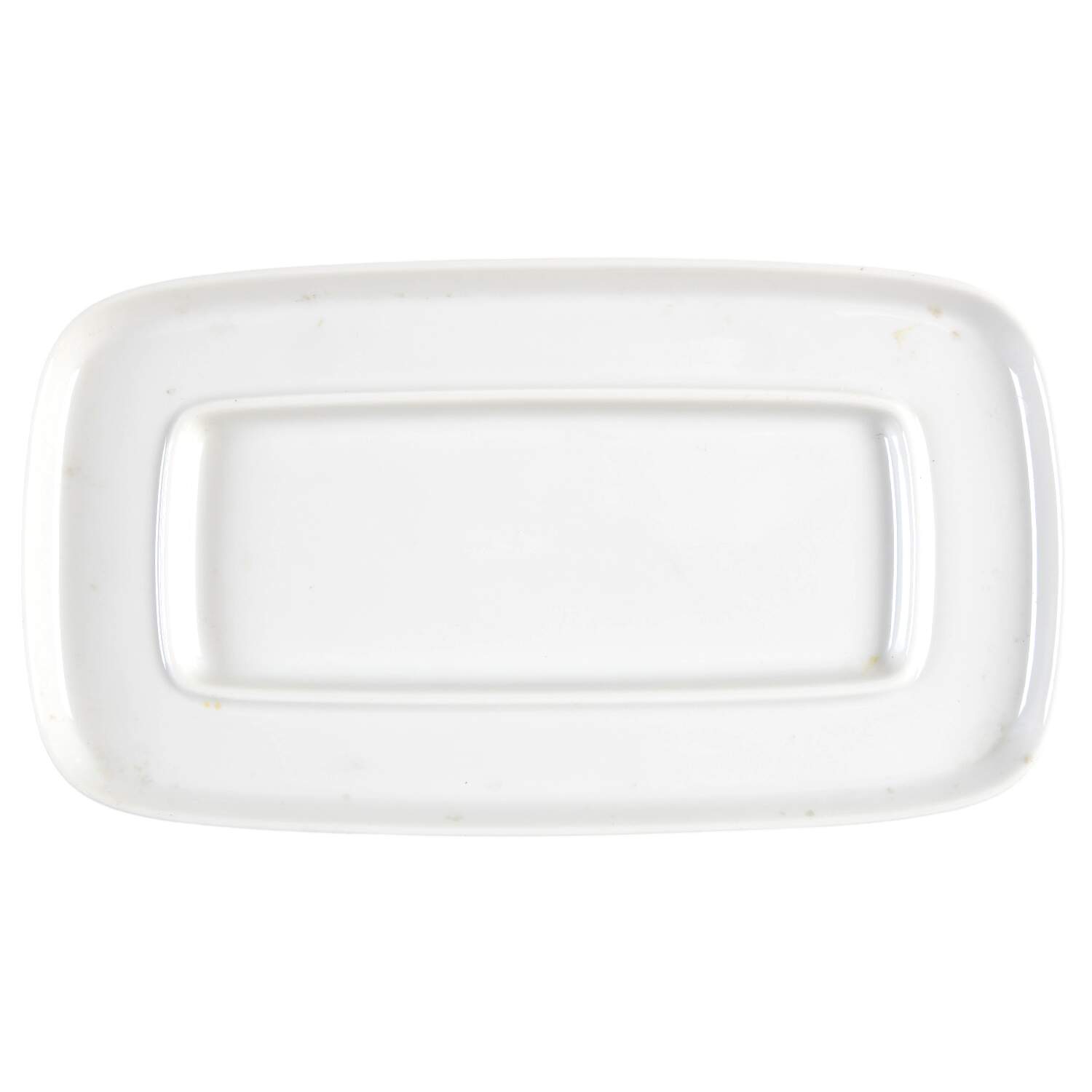 Elite White (Coupe) 1/4 Lb Butter No Lid by Sango-1