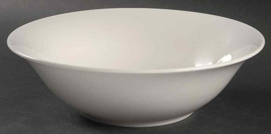 Elite White (Coupe) 9" Round Vegetable Bowl by Sango-1