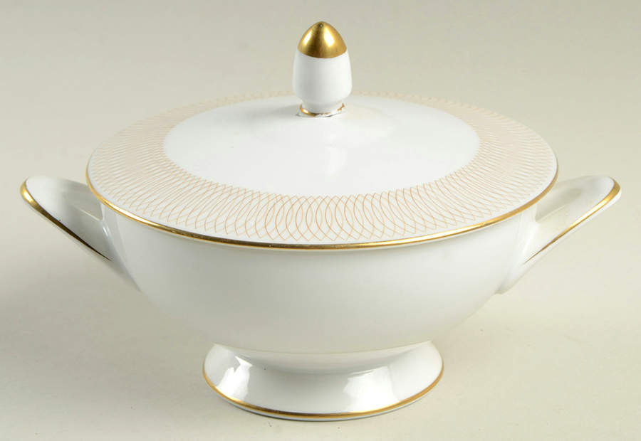 Embassy Sugar Bowl & Lid by Sango-1