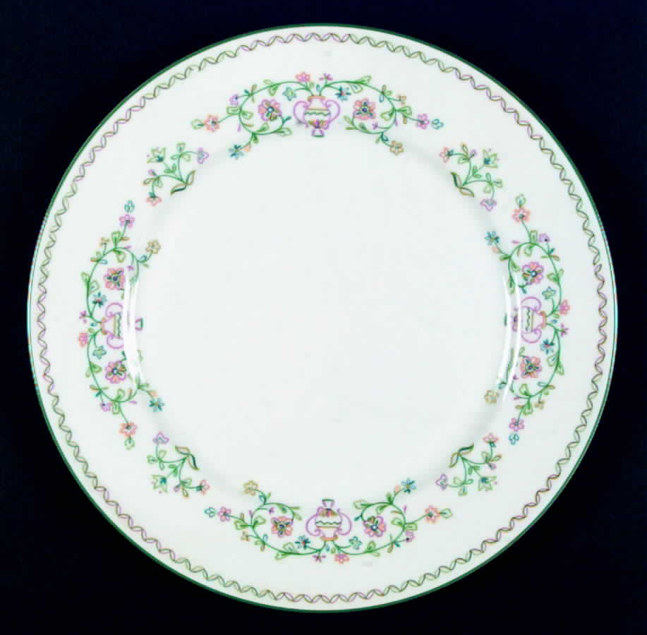 Embroidery Dinner Plate by Sango-1