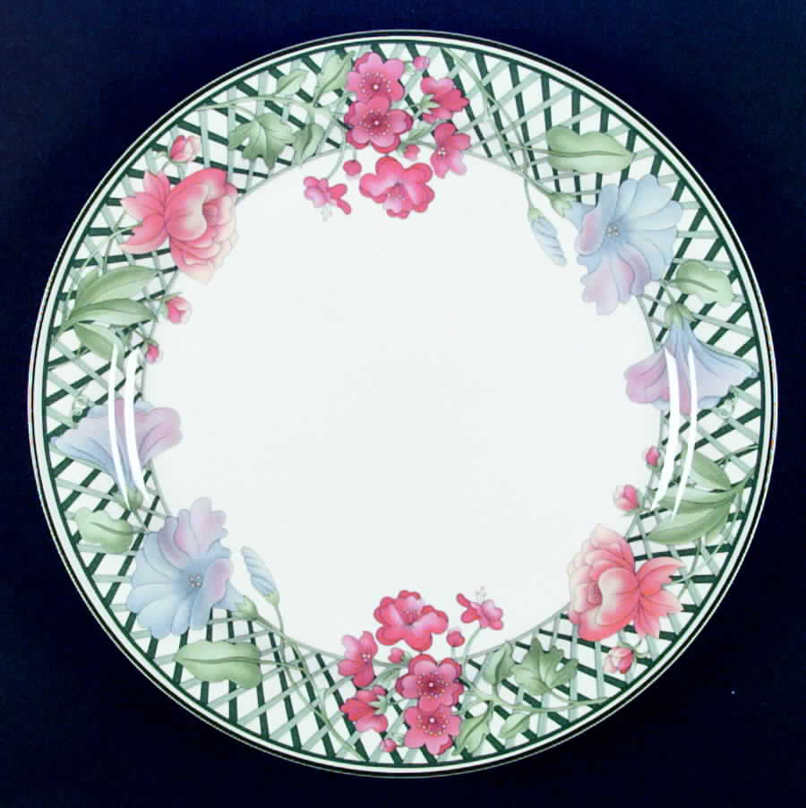 Emerald Garden Dinner Plate by Sango-1