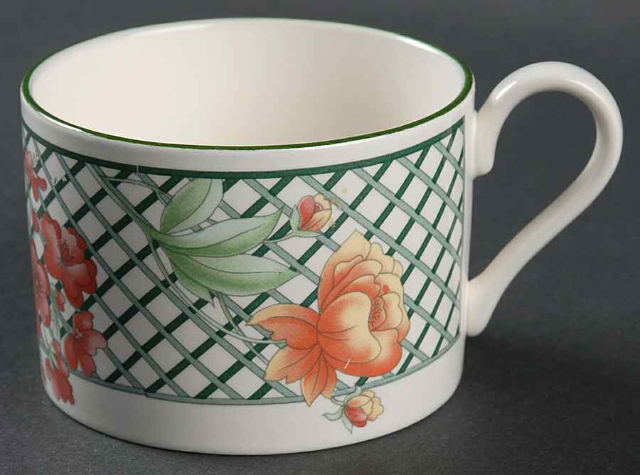 Emerald Garden Flat Cup by Sango-1