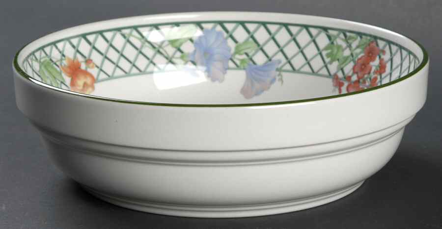 Emerald Garden Coupe Cereal Bowl by Sango-1