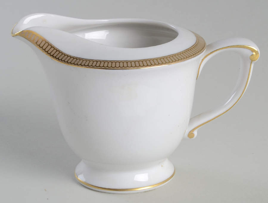 Empress (White with Gold Design) Creamer by Sango-1