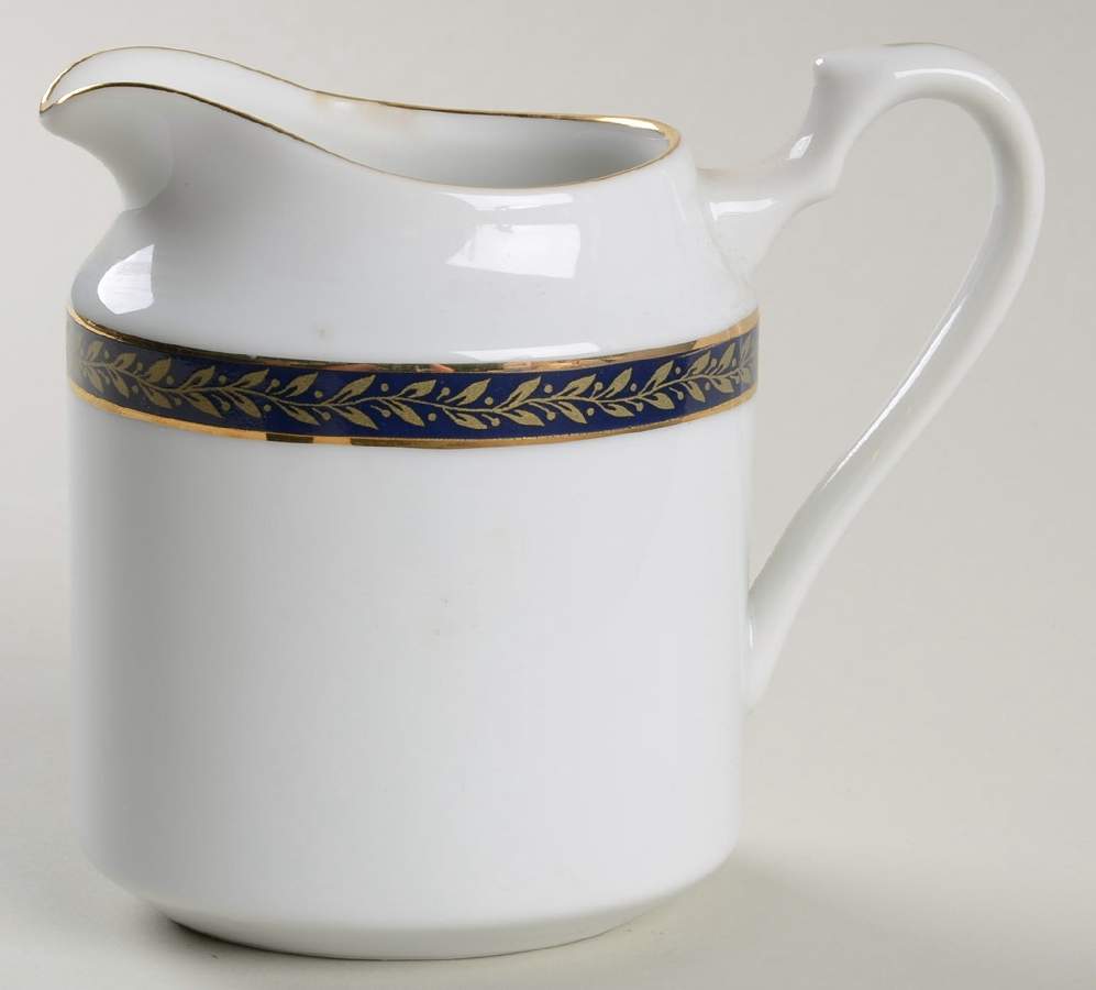 Empress (Cobalt with Gold Design) Creamer by Sango-1