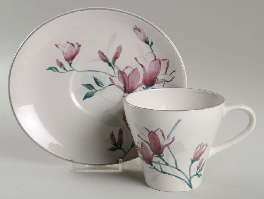 Engagement Flat Cup & Saucer Set by Sango-1