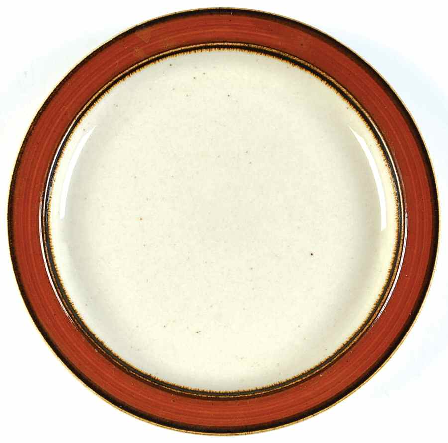 Espresso Salad Plate by Sango-1