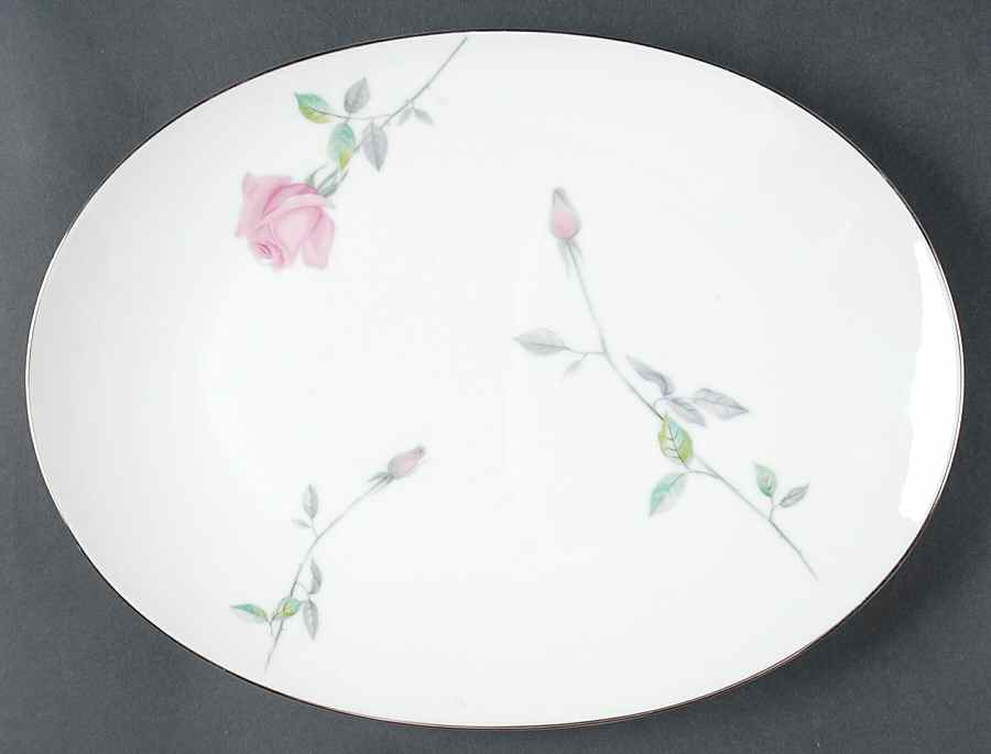 Etude 14" Oval Serving Platter by Sango-1