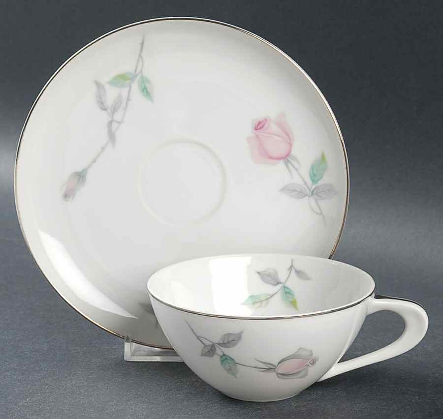 Etude Flat Cup & Saucer Set by Sango-1