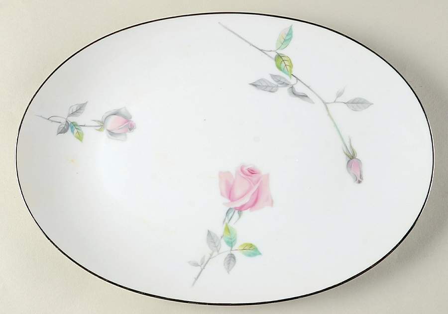 Etude 12" Oval Serving Platter by Sango-1