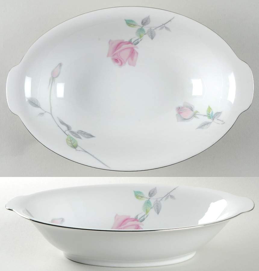 Etude 10" Oval Vegetable Bowl by Sango-1