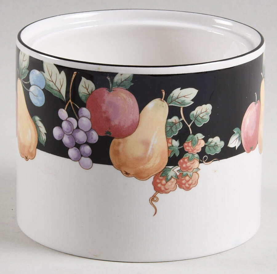 Fanciful Fruit Sugar Bowl No Lid by Sango-1