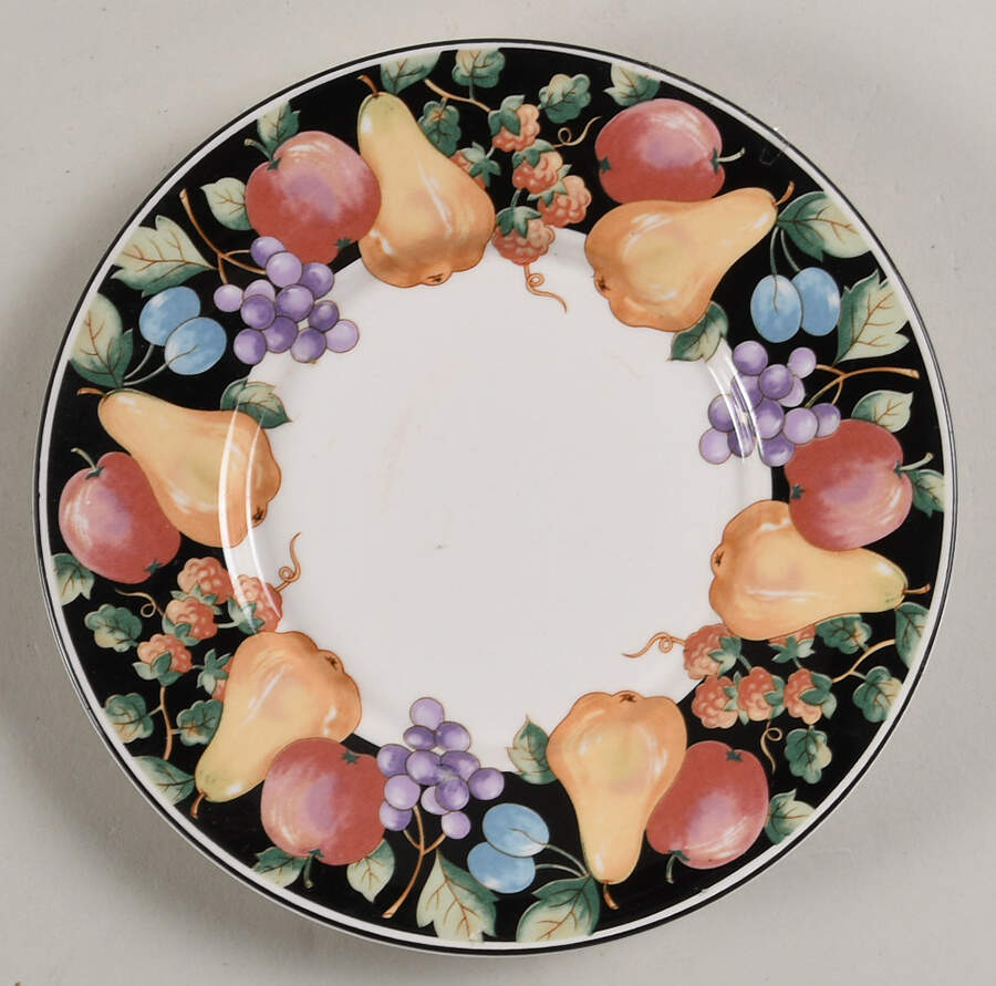 Fanciful Fruit Saucer by Sango-1