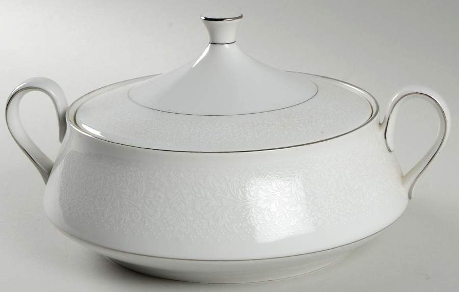 Fairbanks Round Covered Vegetable by Sango-1
