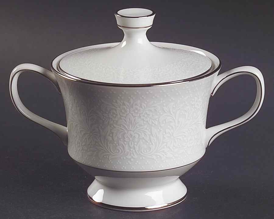 Fairbanks Sugar Bowl & Lid by Sango-1