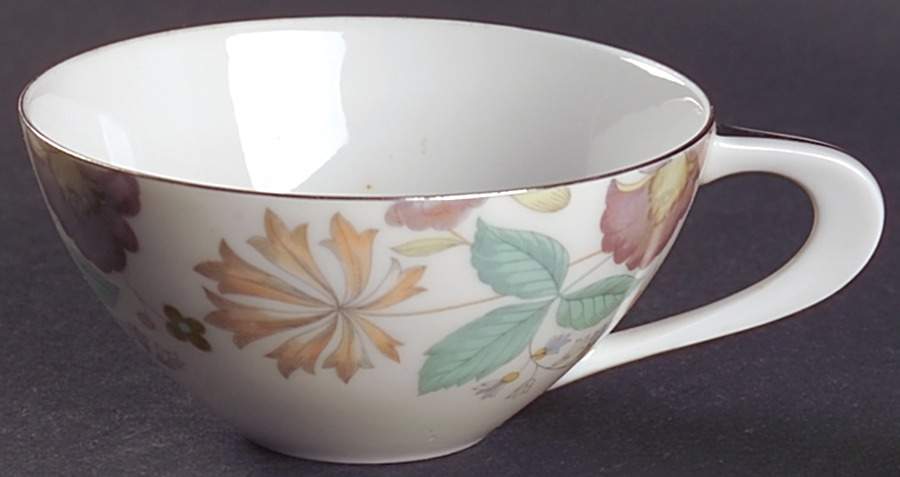 Fantasia (Platinum Trim) Flat Cup by Sango-1