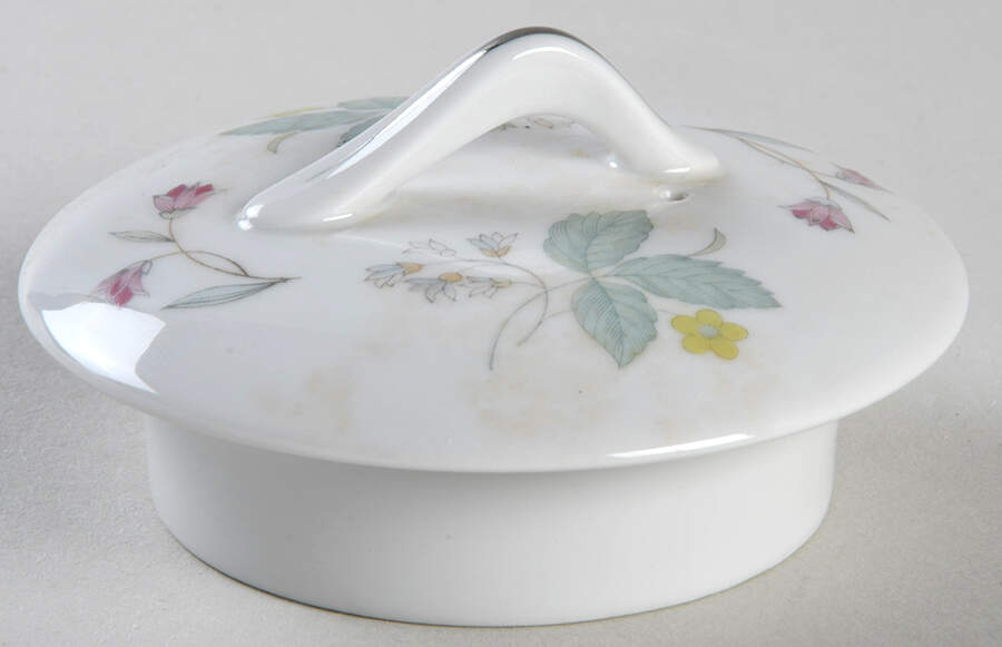 Fantasia (Platinum Trim) Lid for Teapot by Sango-1